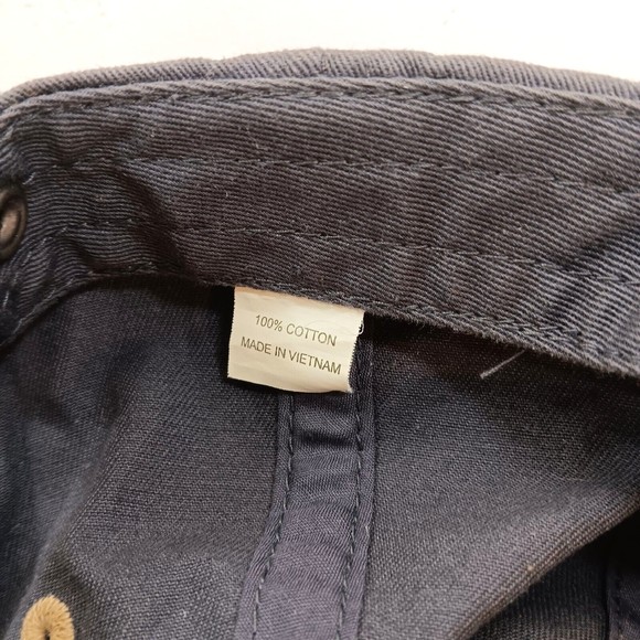 Marshall Faulk Baseball Cap Hat #28 St. Louis Rams Charter Promo Strapback Blue - Picture 8 of 8